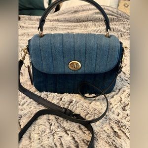 Coach Marlie Denim Purse 😍